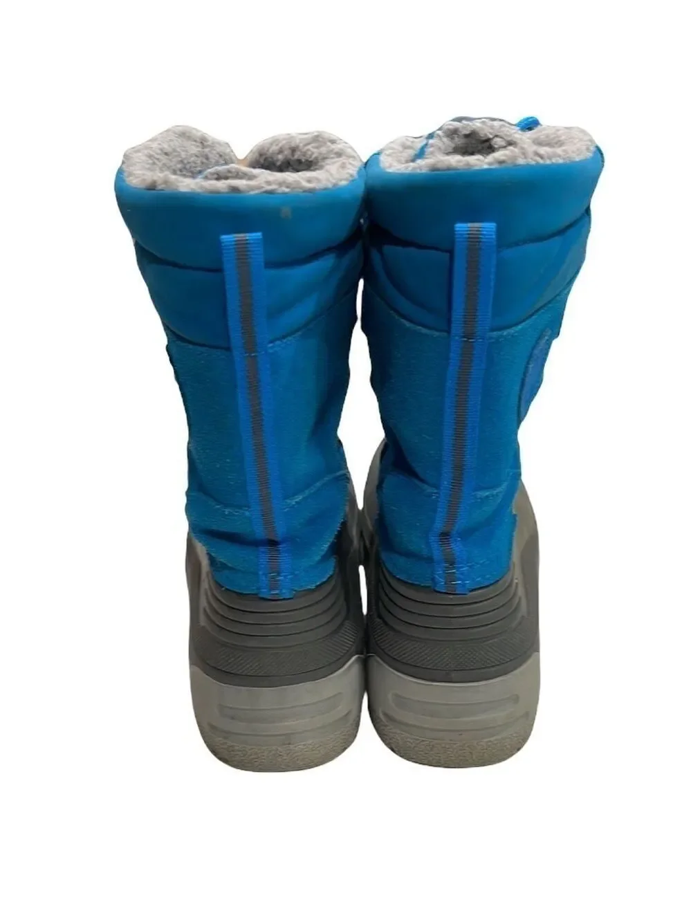 LAND’S End Girl’s Waterproof Suede Rubber Duck Boot SZ 6‎